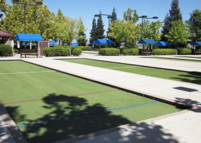 Bocce courts at Del Webb Field